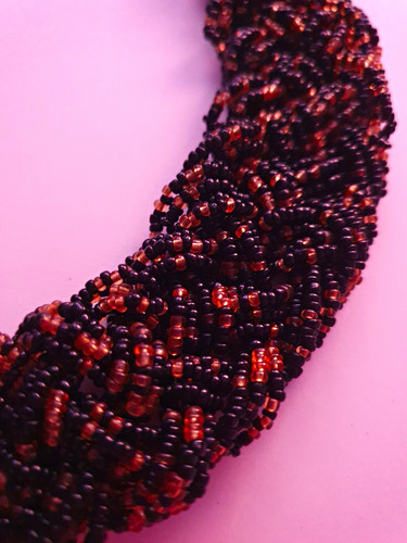 Geflochtene perlen choker - geflochtene,
