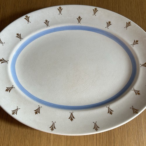 Vintage palissy keramik ovale - vintage,
