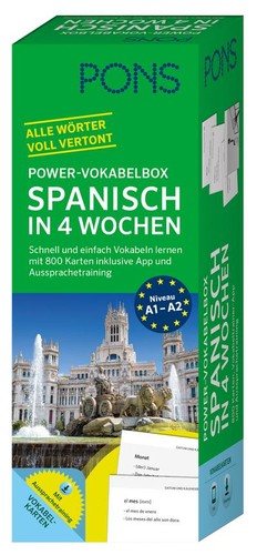 Pons power vokabelbox spanisch - pons, power-vokabelbox