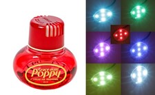 Poppy Lufterfrischer Duft Kirsche LED Multicolor Beleuchtung 12V 24V LKW Auto