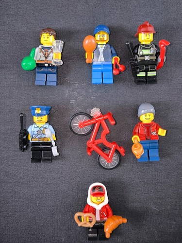 Lego minifiguren bewohner - minifiguren, |