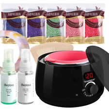 Wachsgerät Set Wachswärmer Wachs Erhitzer 500gWachs Bohnen Haarentfernung Waxing