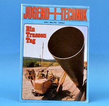 DDR Jugend und Technik 3 1976 Münch 4 Trasse Wohnungsbau Jawa Mustang Zastava