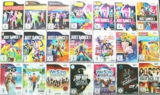 Nintendo Wii / Wii U Sing + Tanz + Musik Spiele nach Wahl (Just Dance, We Sing)