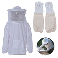 Beekeepers Schutzanzug Imkerjacke Mit Hut Schleier ImkerJacke Imkerei Handschuhe