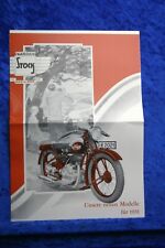 Stock Kardan 200 GR 300 Motorrad 1931 Prospekt (M1082) FAKSIMILE Archiv Verlag