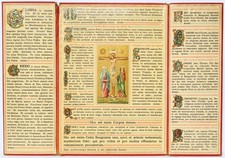 Alte Kanontafel Karton zum