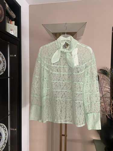 Transparente bluse - bluse, in