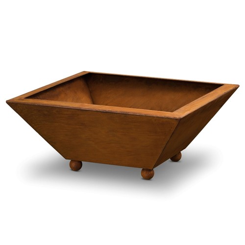 Edelrost pflanzschale 50x50cm - edelrost,