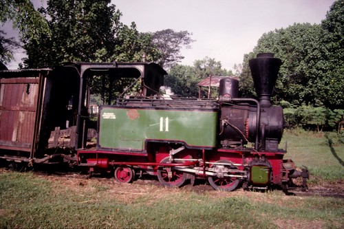 Dia feldbahn indonesien - dia,