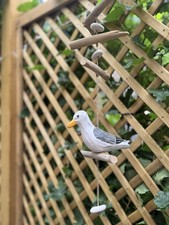 Möwe Hängedeko aus Holz 