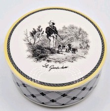 Villeroy & Boch Audun Ferme Chasse Schmuckdose Deckeldose Dose Dekodose RAR