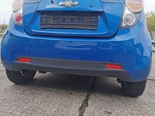 Chevrolet Spark M300 Stossfänger Stossstange Bumper hinten GCT Moroccan Blue met