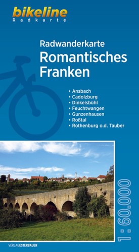 Radwanderkarte romantisches - radwanderkarte,