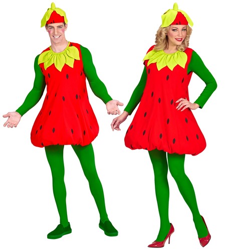 Erdbeere kleid kopfschmuck - "erdbeere",