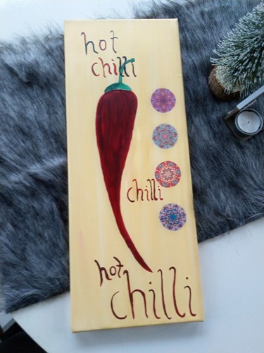 Keilrahmenbild hot chilli - keilrahmenbild,