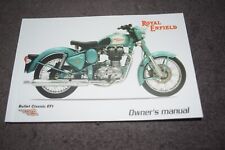 Betriebsanleitung Owner's Manual Royal Enfield Bullet 500 neuwertig/unbenutzt