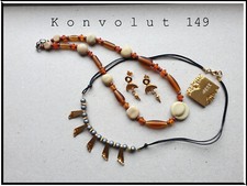 Schmuck Konvolut, 2 Ketten, 1