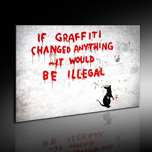 Banksy graffiti - banksy,