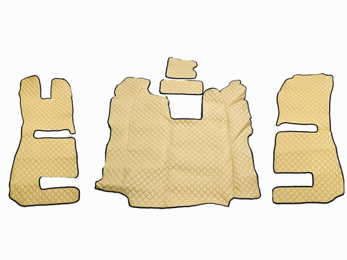 Beige fußmatten öko leder - fußmatten, Öko-leder