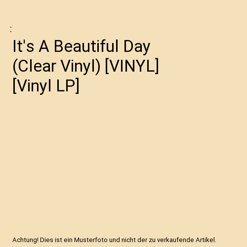 Beautiful day clear - a, (clear