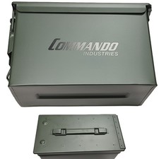 Militär Munitionskiste mittel Metall Oliv  wasserdicht Werkzeugbox Aufbewahrung