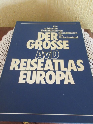 Der grosse avd - avd, reiseatlas