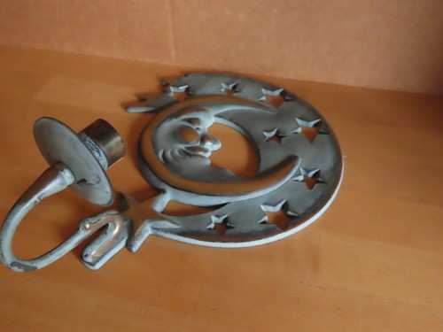 Wandkerzenhalter metall mit - metall,