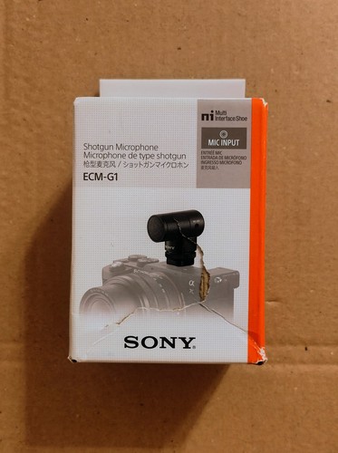 Sony ecm shotgun mikrofon - sony,