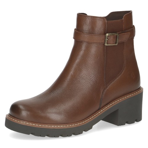 Caprice stiefelette cognac - caprice,