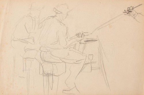 Bruno héroux arbeiter studie - bruno,