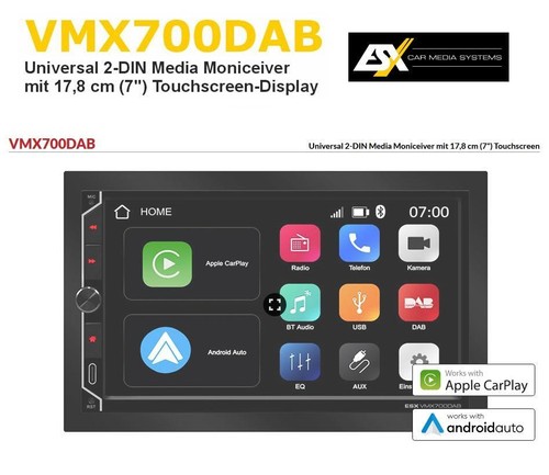 Esx vmx700dab universal - esx,