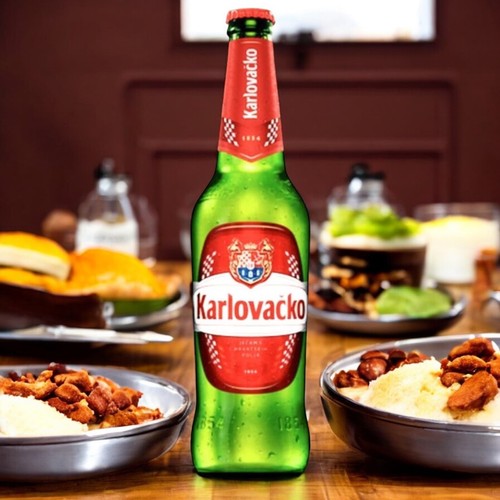Flaschen karlovacko bier - karlovacko,