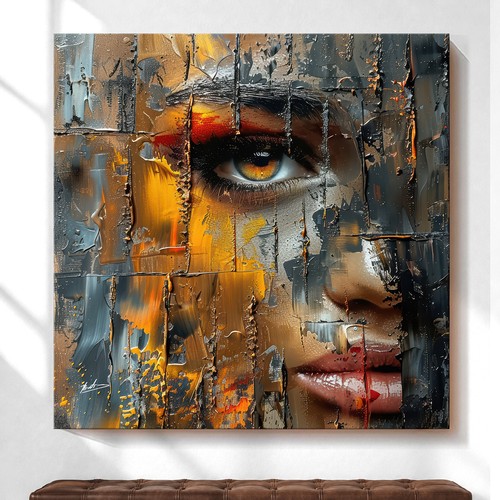 Leinwand bild frau - bild,