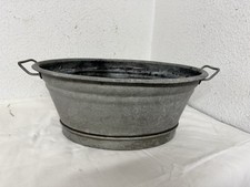 Kleine alte  Zinkwanne