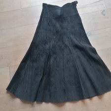 echt Lederrock Rauleder