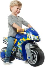 Kinder Motorrad Polizei • Molto Rutschfahrzeug 2–4 Jahre • Blau • Indoor/Outdoor