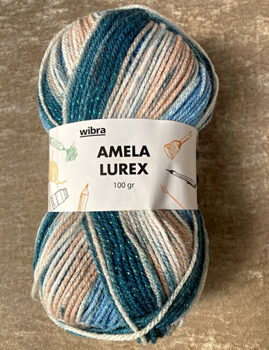 Wibra amela lurex - 2x,