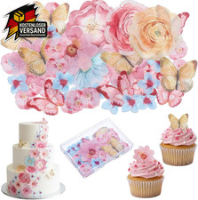 Essbare Blumen Schmetterlinge