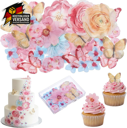 Essbare blumen schmetterlinge - blumen,