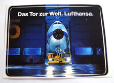 Werbe-Aufkleber Lufthansa Das