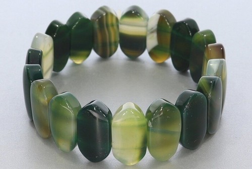 Achat grün schmuck stretch - grün,