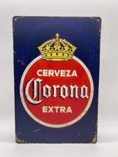 Blechschild Corona 20x30cm