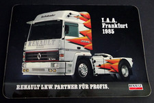 Werbe-Aufkleber Renault R370 V8 Turbo LKW IAA Frankfurt 1985 Truck Oldtimer