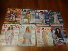 Burda Schnitthefte + 3 Bücher Schnittanleitung