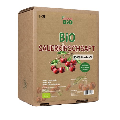 Liter box bio sauerkirsche - box,