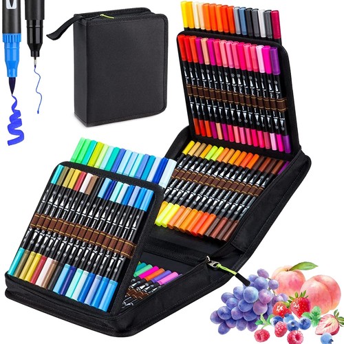 100 farben pinselspitze dual - 100,