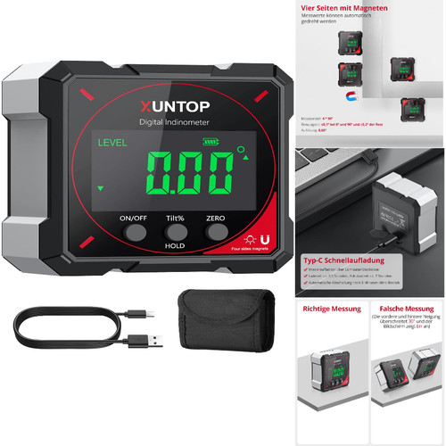 Digitaler winkelmesser mit lcd - winkelmesser,
