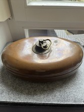 Alte Kupfer Bettflasche Bettwärmer Wärmflasche Deko Nostalgie