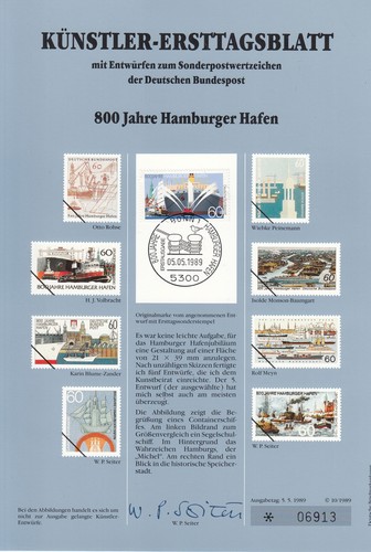 KÜNSTLER-ERSTTAGSBLATT